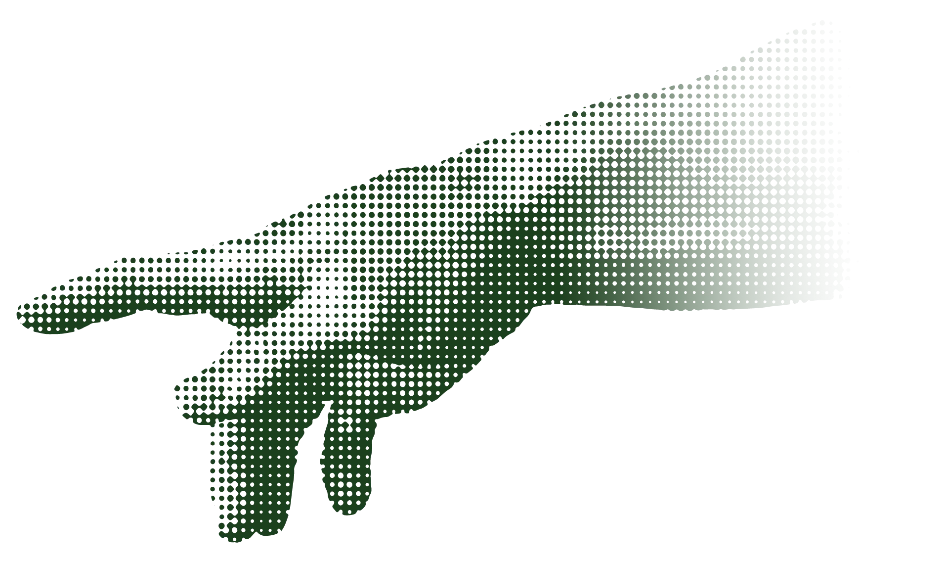 Finger pointing on the right