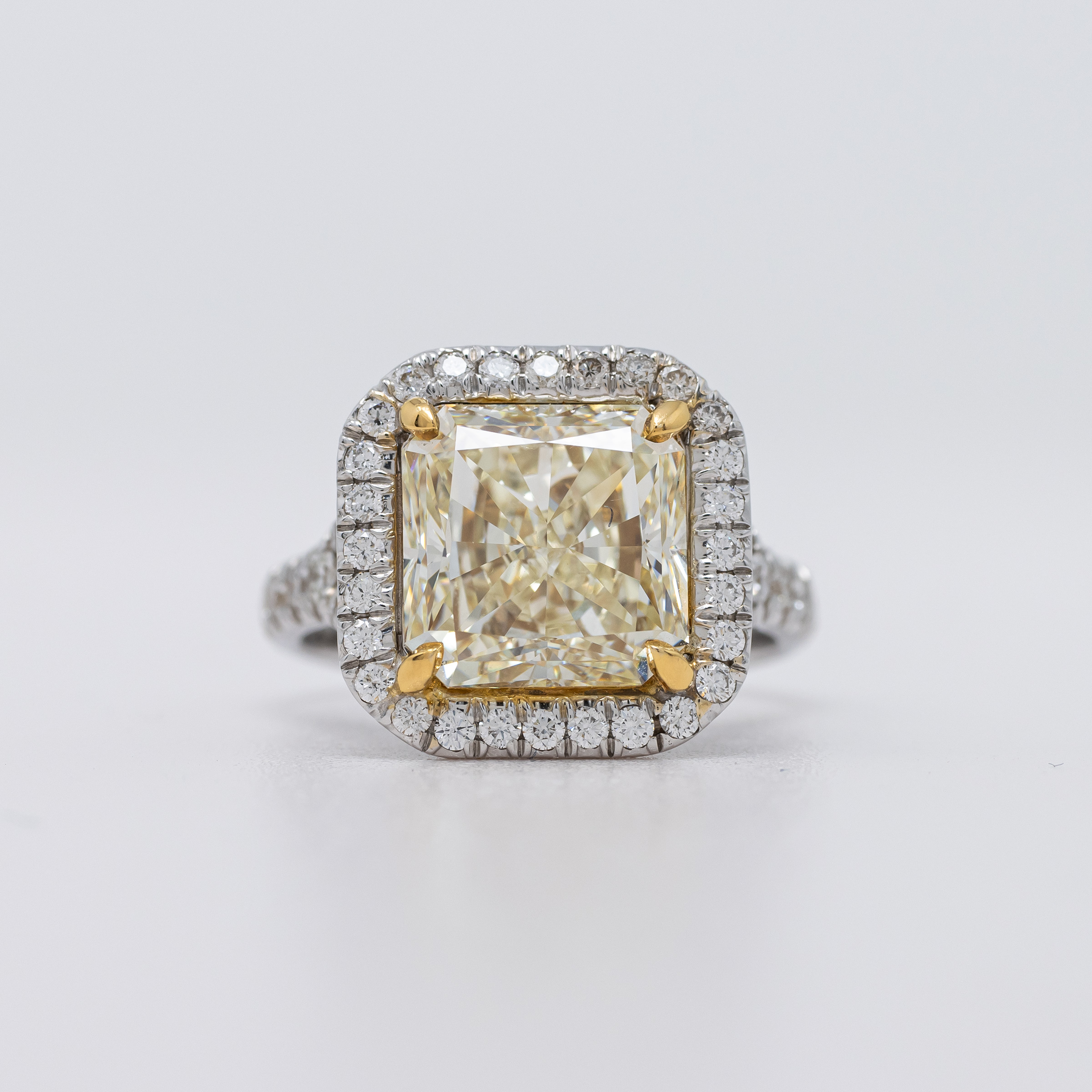 Diamond Earrings Close-up 2