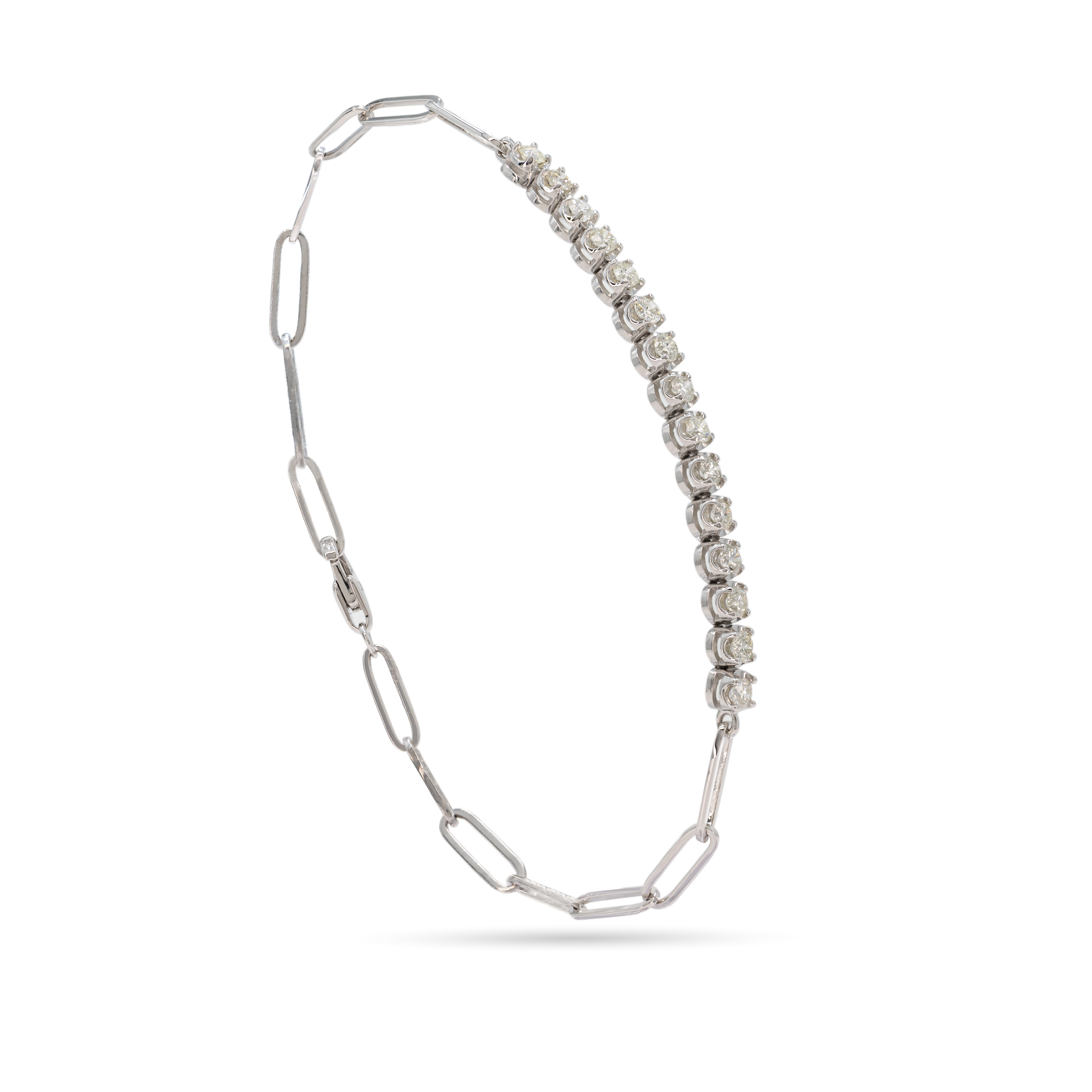 Paperclip Chain Bracelet