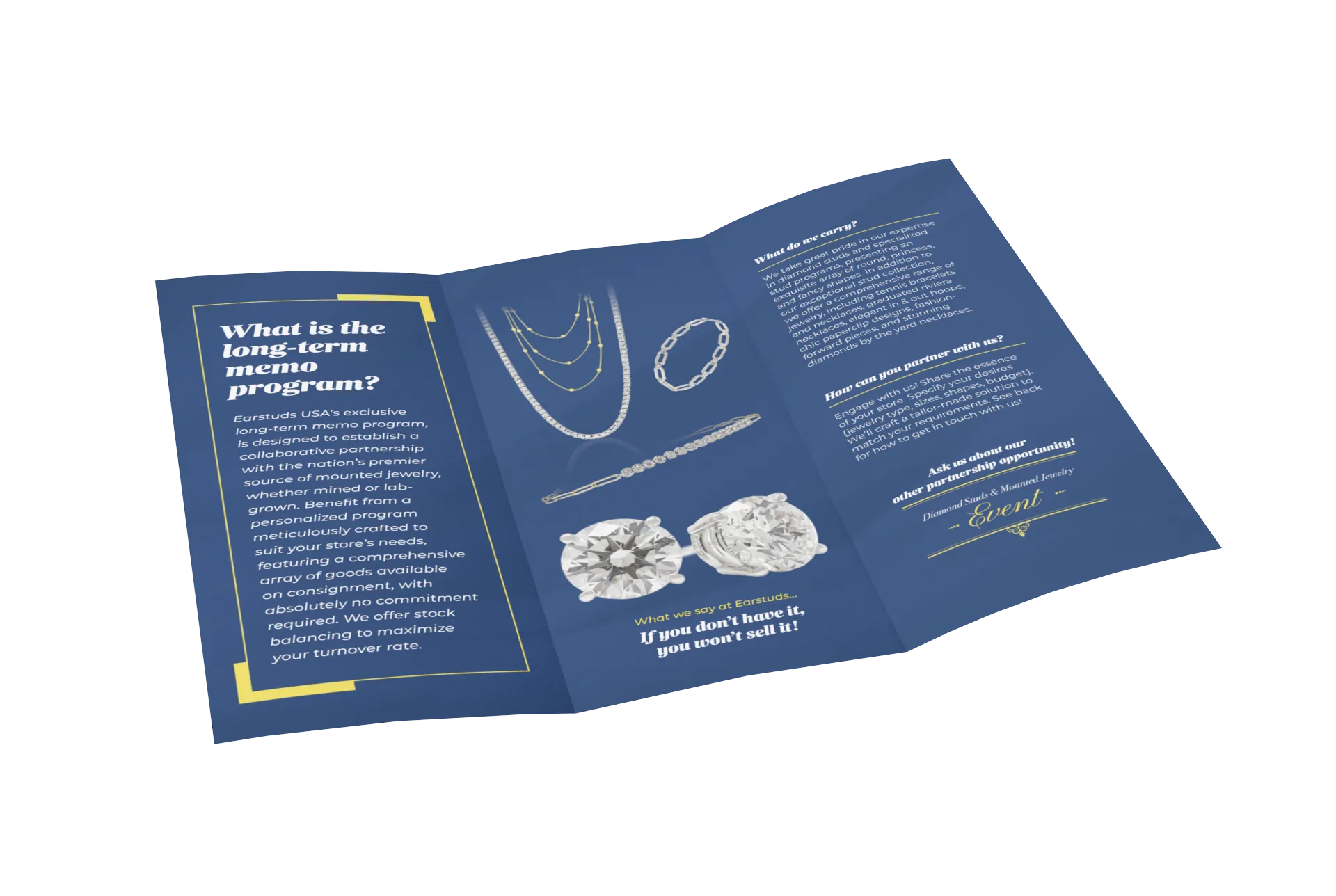 Trifold Brochure Spread