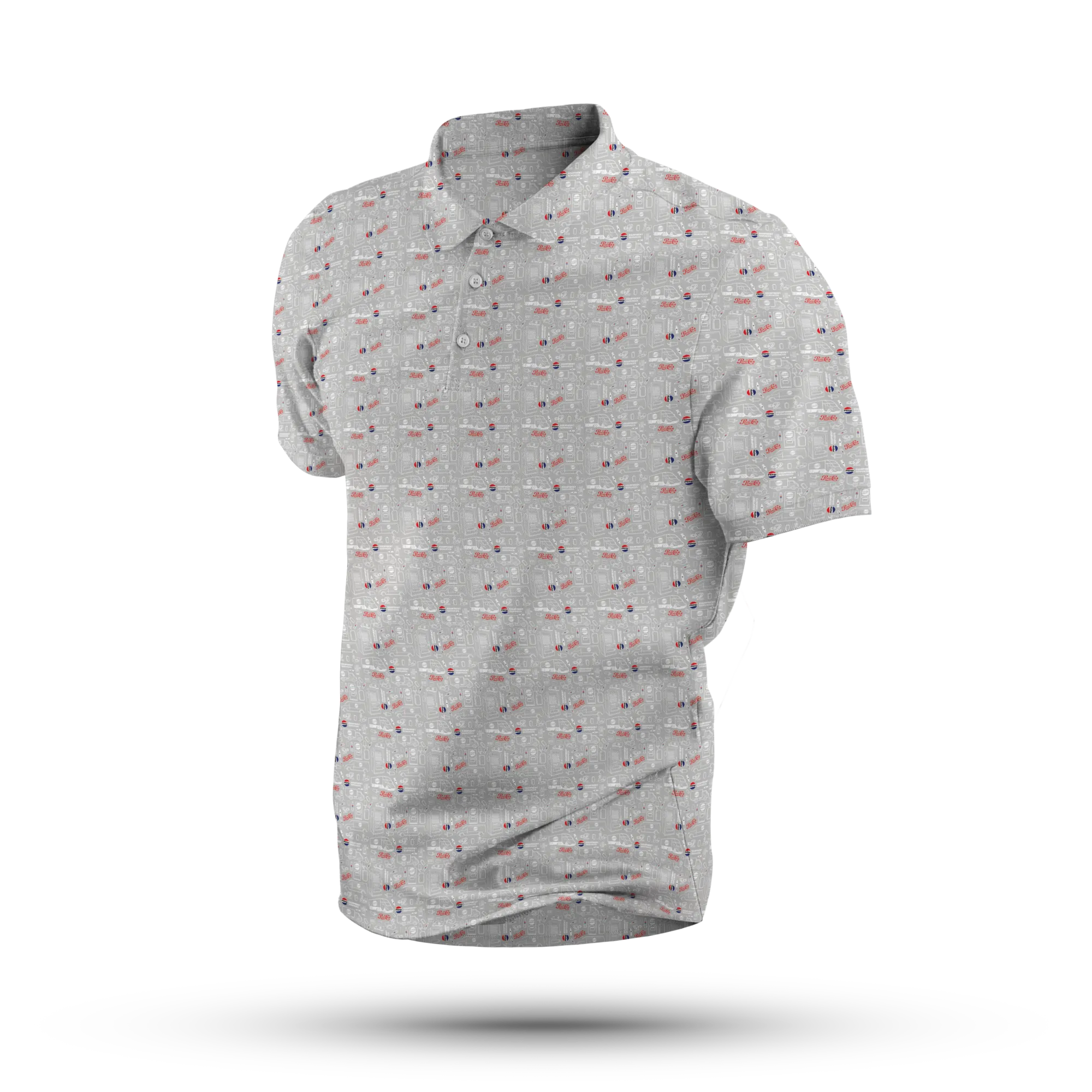 Pepsi Design 02 - Polo Front View