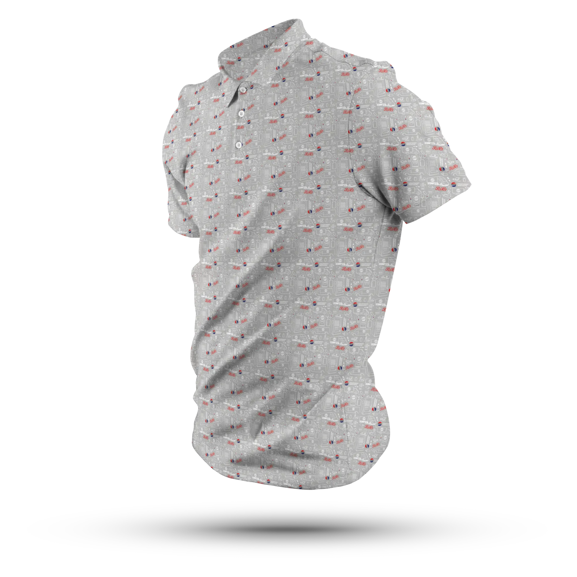 Pepsi Design 02 - Polo Back View